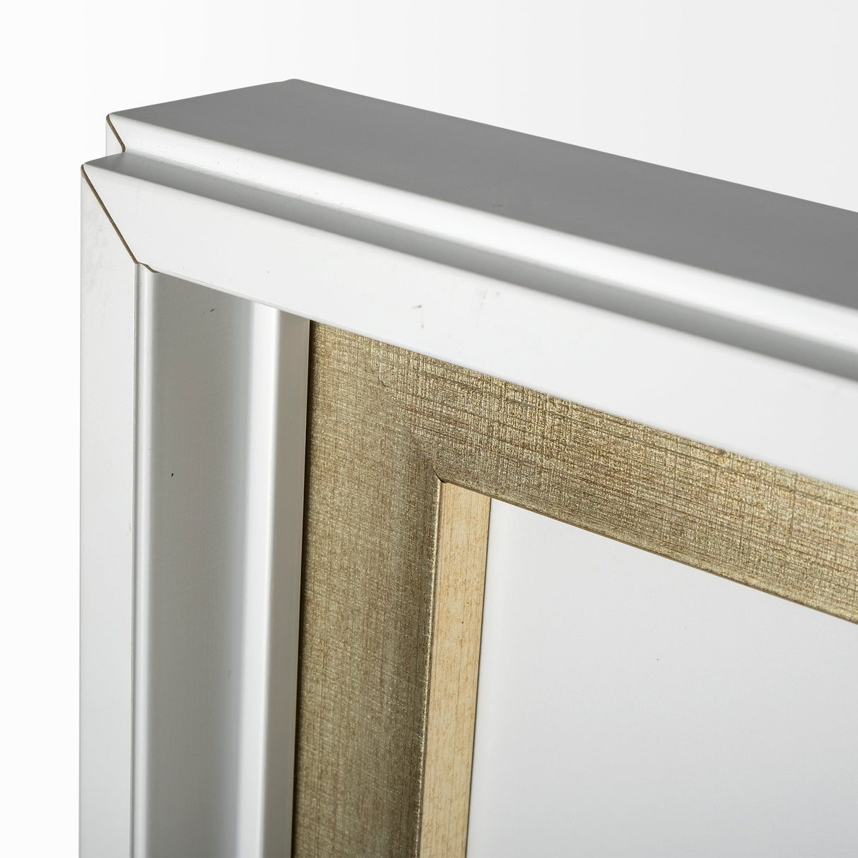 Halo I (White) by Studio M a handmade Original Framed Artwork under Glass by Mercana at Eve Furniture