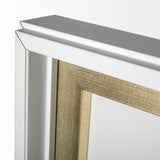 Halo I (White) by Studio M a handmade Original Framed Artwork under Glass by Mercana at Eve Furniture
