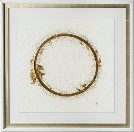 Halo I (White) by Studio M a handmade Original Framed Artwork under Glass by Mercana at Eve Furniture