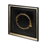 Halo II (Black) by Studio M a handmade Original Framed Artwork under Glass by Mercana at Eve Furniture
