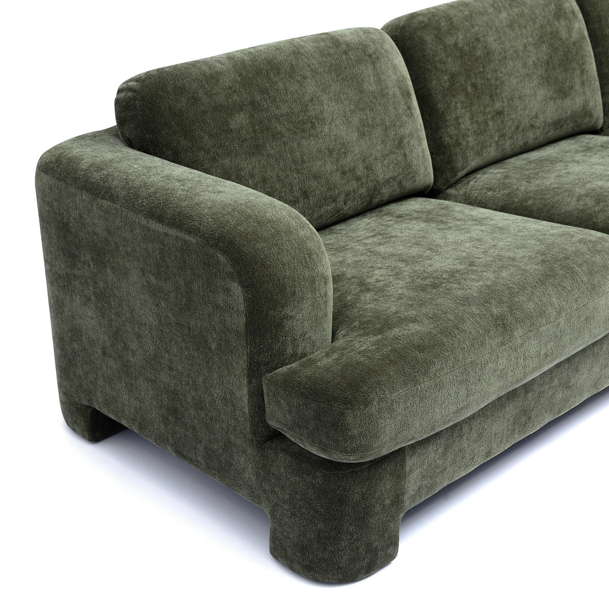Halsey 102" Textured Fabric Sofa by TOV Furniture at Eve Furniture