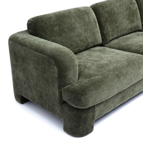 Halsey 102" Textured Fabric Sofa by TOV Furniture at Eve Furniture