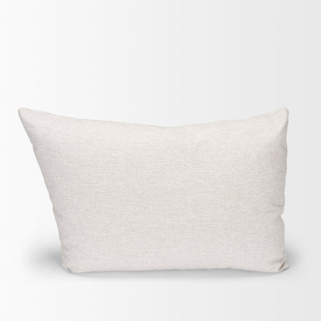 Halston Arm Pillow in Oatmeal Performance Fabric by Mercana at Eve Furniture