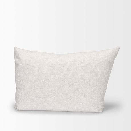 Halston Arm Pillow in Oatmeal Performance Fabric by Mercana at Eve Furniture