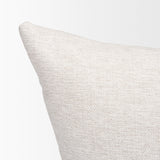 Halston Arm Pillow in Oatmeal Performance Fabric by Mercana at Eve Furniture
