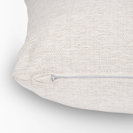 Halston Arm Pillow in Oatmeal Performance Fabric by Mercana at Eve Furniture