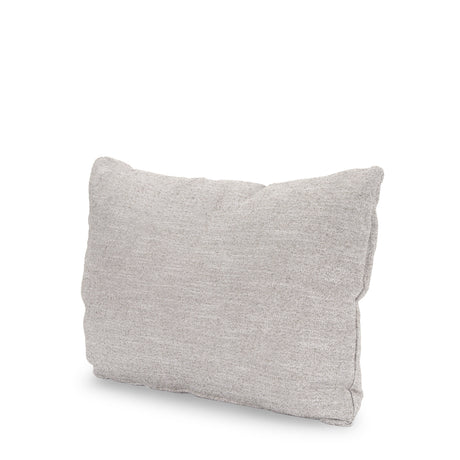 Halston Arm Pillow Light Gray Performance Fabric by Mercana at Eve Furniture