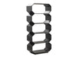 Halston Black Etagere by Crestview at Eve Furniture
