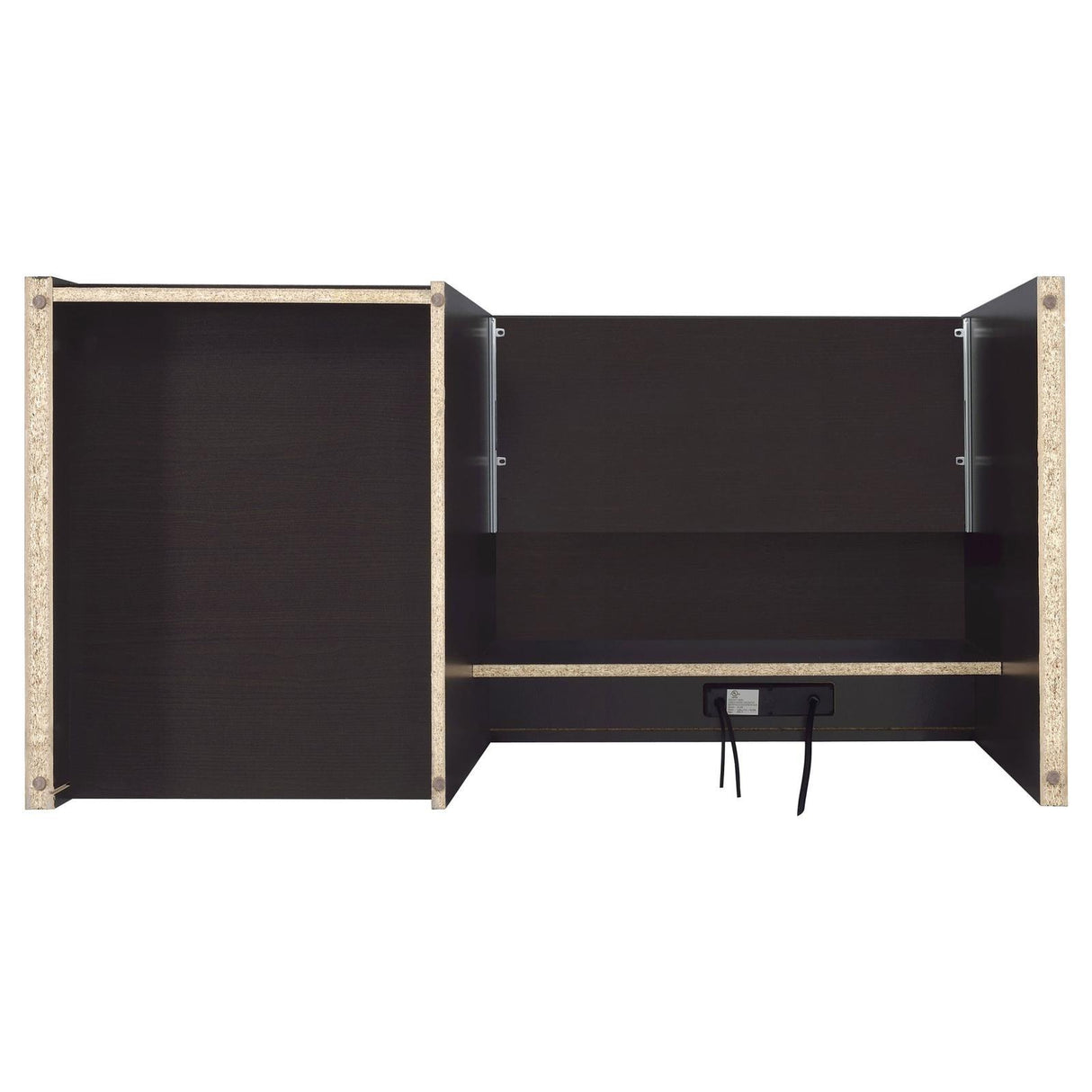 Halston Cappuccino Rectangular Connect-it Office Desk by Coaster at Eve Furniture