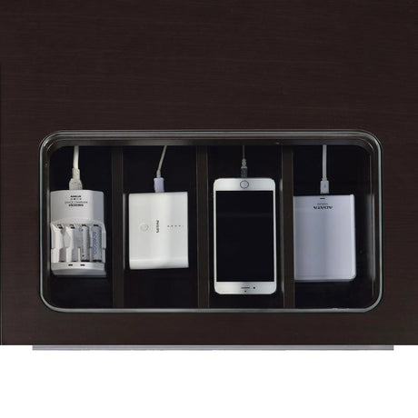 Halston Cappuccino Rectangular Connect-it Office Desk by Coaster at Eve Furniture