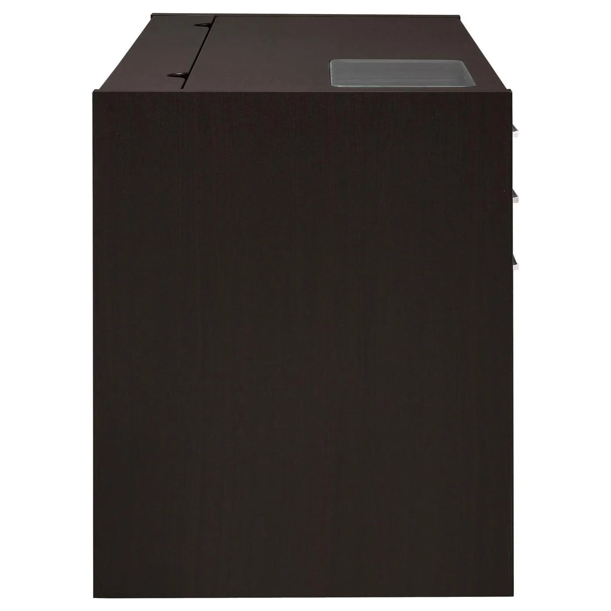 Halston Cappuccino Rectangular Connect-it Office Desk by Coaster at Eve Furniture