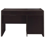Halston Cappuccino Rectangular Connect-it Office Desk by Coaster at Eve Furniture