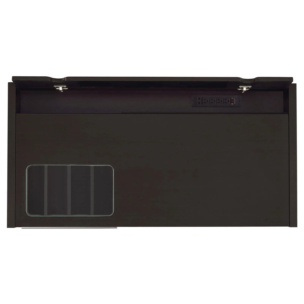 Halston Cappuccino Rectangular Connect-it Office Desk by Coaster at Eve Furniture