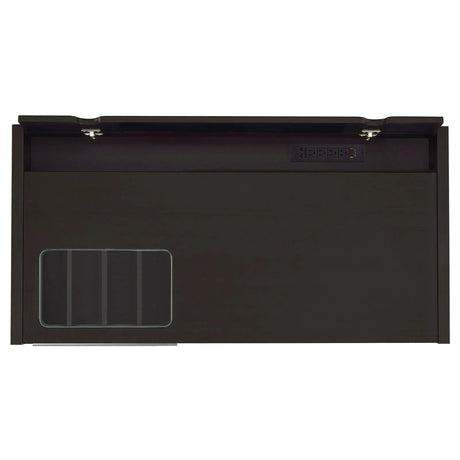 Halston Cappuccino Rectangular Connect-it Office Desk by Coaster at Eve Furniture
