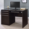 Halston Cappuccino Rectangular Connect-it Office Desk by Coaster at Eve Furniture