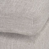Halston Corner Light Grey Performance Fabric by Mercana at Eve Furniture