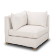 Halston Corner Sectional Piece Oatmeal Performance Fabric by Mercana at Eve Furniture