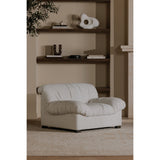 Halston Flecked Oat Lounge Chair by Moe's Home at Eve Furniture