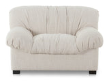 Halston Flecked Oat Lounge Chair by Moe's Home at Eve Furniture