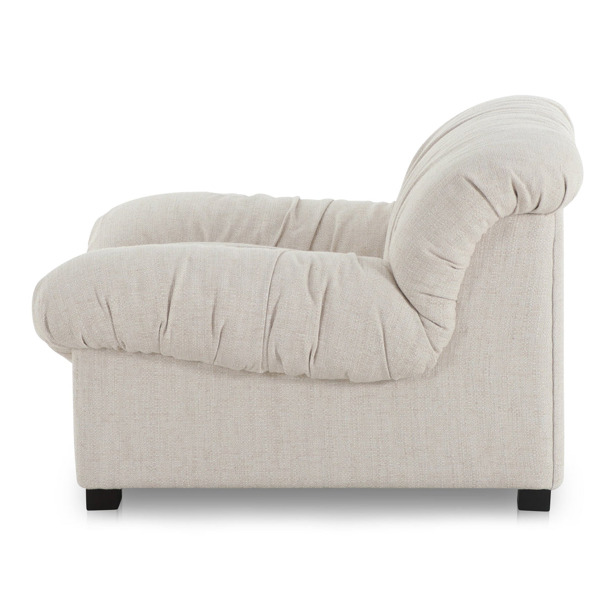 Halston Flecked Oat Lounge Chair by Moe's Home at Eve Furniture