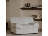 Halston Flecked Oat Lounge Chair by Moe's Home at Eve Furniture