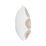 Halston Ivory 22x22 Throw Pillow (Set of 2) by Classic Home at Eve Furniture