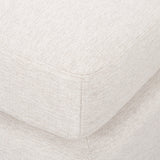 Halston Large Ottoman Oatmeal Performance Fabric by Mercana at Eve Furniture