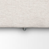 Halston Large Ottoman Oatmeal Performance Fabric by Mercana at Eve Furniture