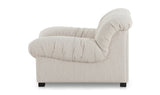 Halston Lounge Chair Flecked Oat by Moe's Home at Eve Furniture