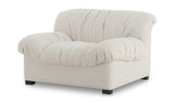 Halston Lounge Chair Flecked Oat by Moe's Home at Eve Furniture