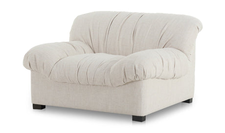 Halston Lounge Chair Flecked Oat by Moe's Home at Eve Furniture