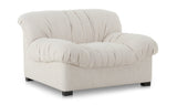 Halston Lounge Chair Flecked Oat by Moe's Home at Eve Furniture