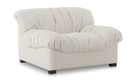 Halston Lounge Chair Flecked Oat by Moe's Home at Eve Furniture
