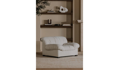 Halston Lounge Chair Flecked Oat by Moe's Home at Eve Furniture