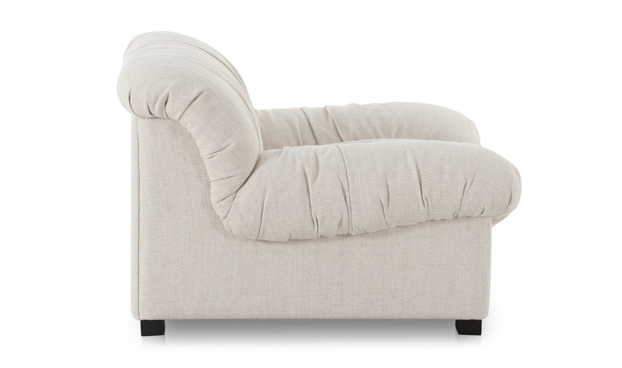 Halston Lounge Chair Flecked Oat by Moe's Home at Eve Furniture