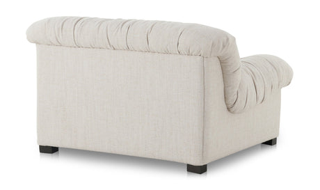 Halston Lounge Chair Flecked Oat by Moe's Home at Eve Furniture