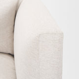 Halston Right Arm Sectional Piece Oatmeal Performance Fabric by Mercana at Eve Furniture