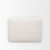 Halston Small Ottoman Oatmeal Performance Fabric by Mercana at Eve Furniture
