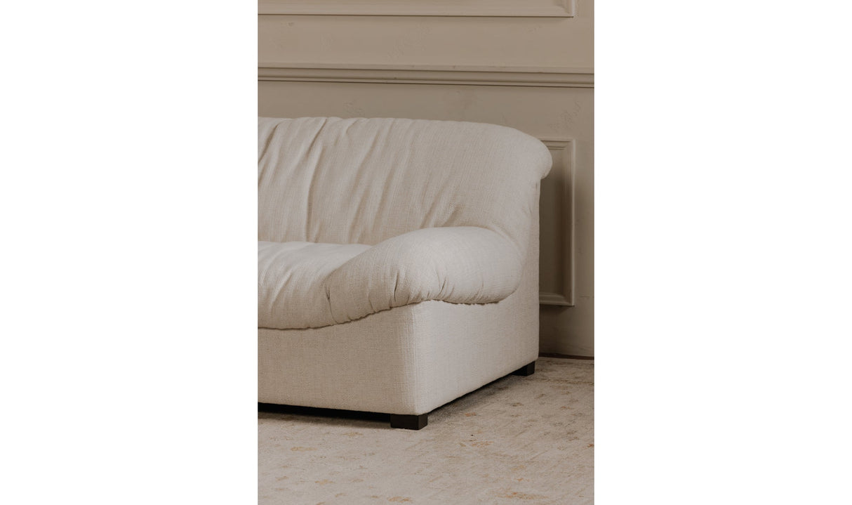Halston Sofa Flecked Oat by Moe's Home at Eve Furniture