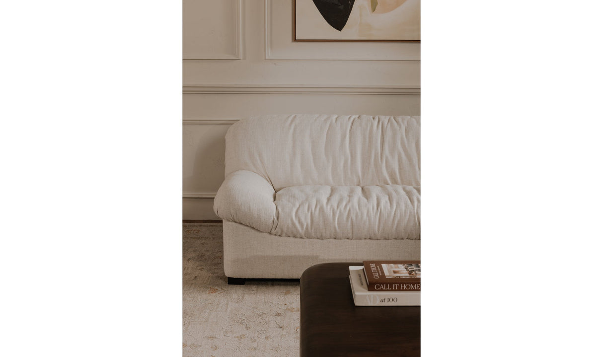 Halston Sofa Flecked Oat by Moe's Home at Eve Furniture
