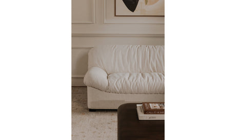 Halston Sofa Flecked Oat by Moe's Home at Eve Furniture