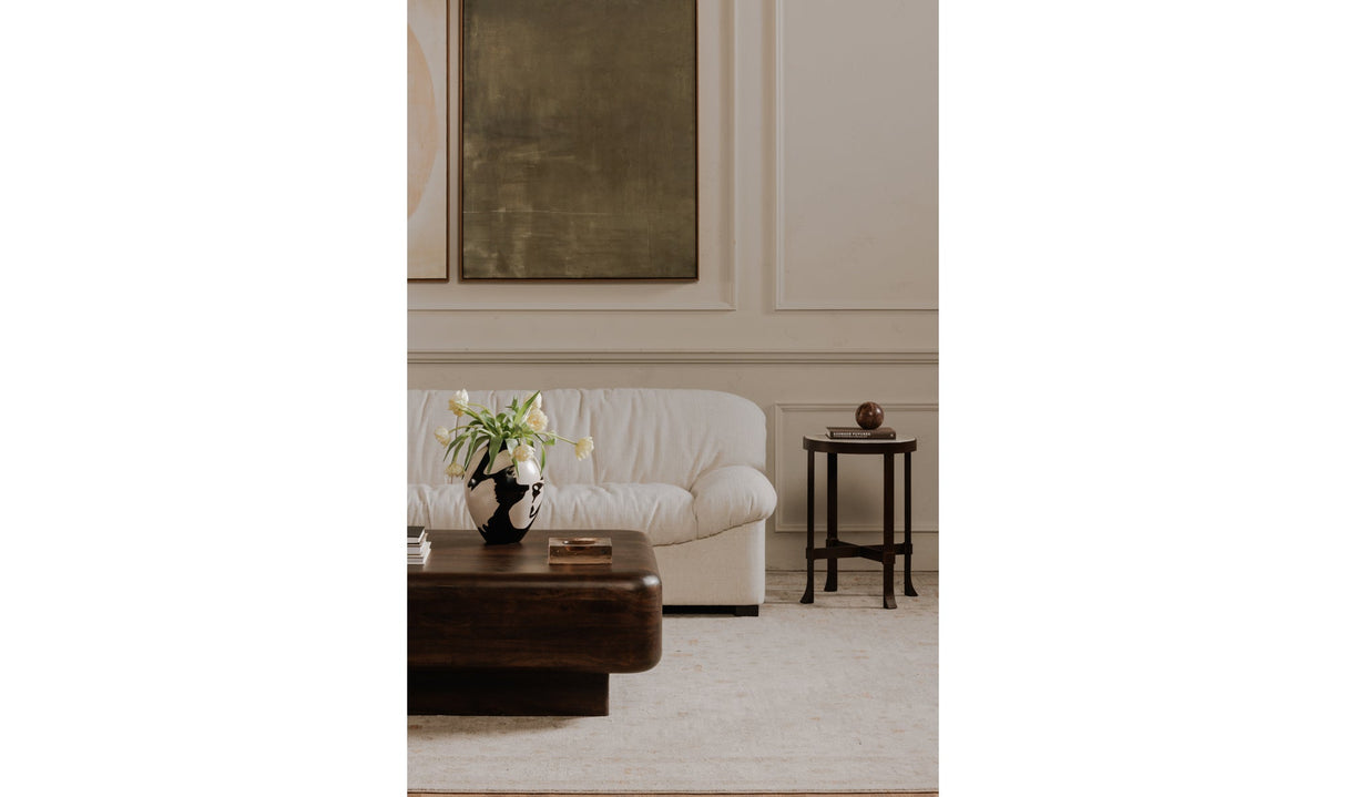 Halston Sofa Flecked Oat by Moe's Home at Eve Furniture