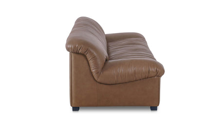 Halston Sofa Tan Leather by Moe's Home at Eve Furniture