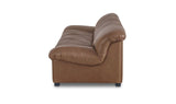 Halston Sofa Tan Leather by Moe's Home at Eve Furniture