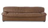 Halston Sofa Tan Leather by Moe's Home at Eve Furniture