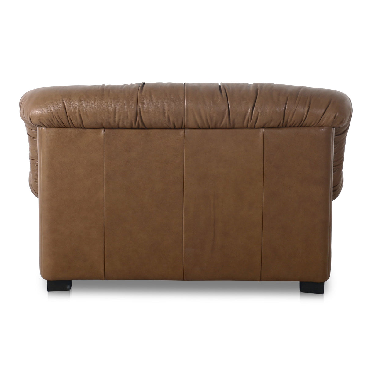 Halston Tan Leather Lounge Chair by Moe's Home at Eve Furniture