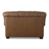 Halston Tan Leather Lounge Chair by Moe's Home at Eve Furniture