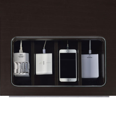 Halston Cappuccino Rectangular Connect-it Office Desk by Coaster at Eve Furniture