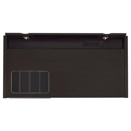 Halston Cappuccino Rectangular Connect-it Office Desk by Coaster at Eve Furniture