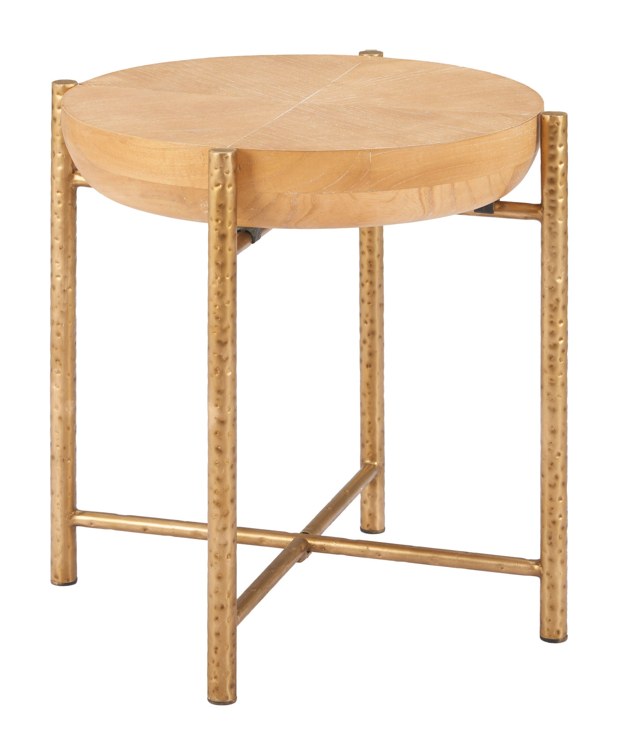 Halva Natural Side Table by Zuomod at Eve Furniture